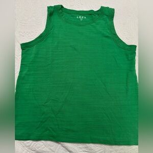 LOFT Harbor Tank Top in Vibrant Green